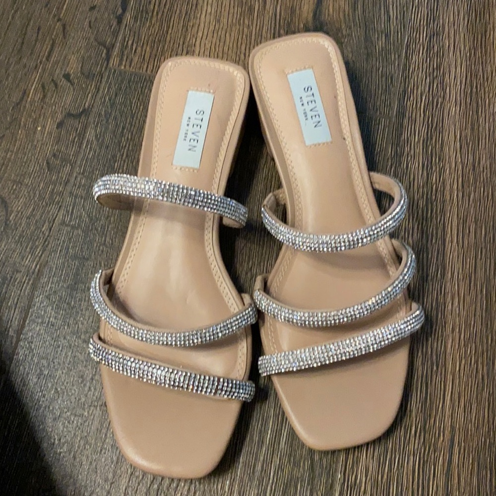Steven Sparkly Bridal Sandal